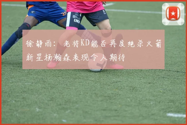 徐静雨：老将KD能否再度绝杀火箭新星杨瀚森表现令人期待
